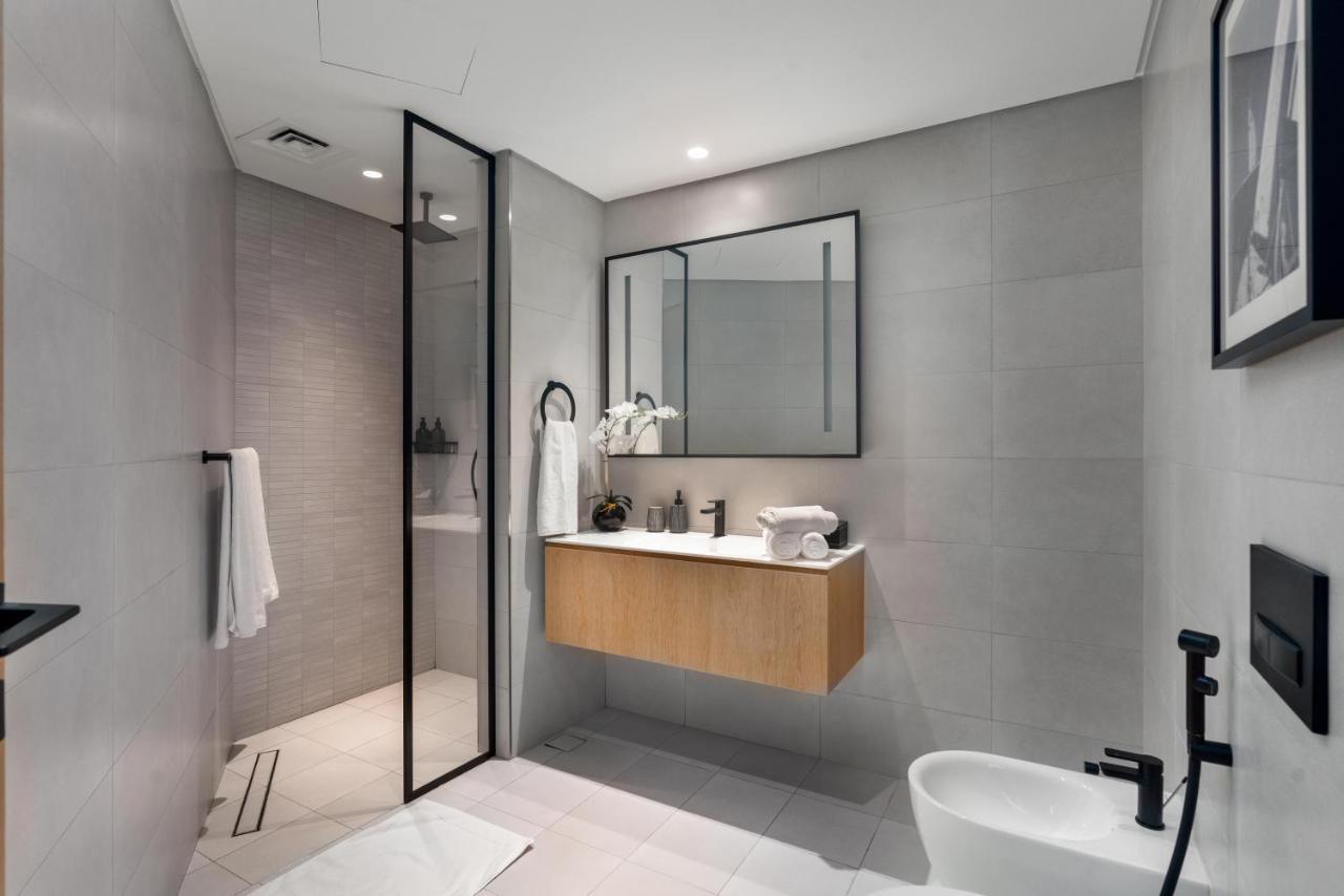 Ultimate Stay / 4 Beds / Burj Khalifa View / Ultra Modern / Business Bay Dubai Esterno foto